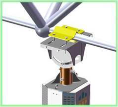 Большой промышленный электрический вентилятор с функцией воздушного охладителя и воздуходувки и энергосберегающим